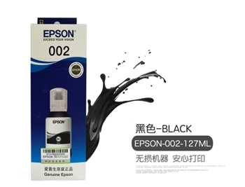 爱普生T002号墨水L4158/4168/6168/6178墨仓式打印机原装四色墨水
