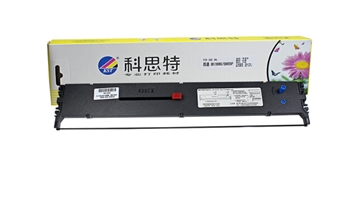 科思特5660色带 适用OKI针式打印机 5860 5680 四通色带框 黑色 色带架含色带芯(上机即可用)