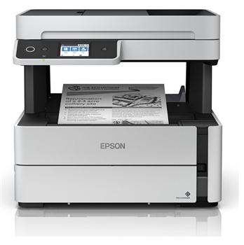 爱普生（EPSON）M3148 A4黑白墨仓商用喷墨多功能传真一体机 自动双面打印/彩色触摸屏
