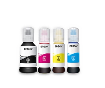 爱普生 EPSON T06E 009墨水 L15158 L15168 彩色墨仓式喷墨打印机墨水防水 