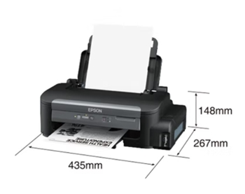 爱普生（EPSON）M101 A4 黑白有线网络桌面家用打印机（商用喷墨））