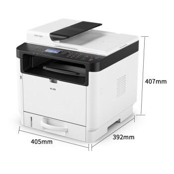 理光（Ricoh） M320 黑白激光打印机复印扫描一体机多功能双面打印A4 理光M320 黑白激光一体机 双面打印+三合一