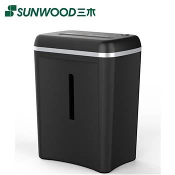 三木(SUNWOOD)4级高保密商用办公碎纸机文件粉碎机SD9280D碎纸效果4*25mm 7张 20分钟 黑色
