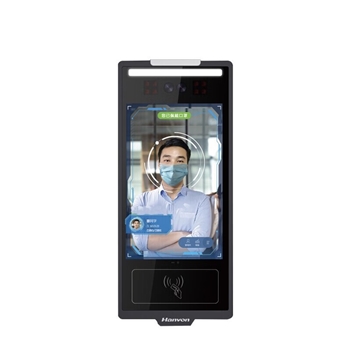 汉王（Hanvon）打卡签到门禁动态识别考勤门禁户外防水8寸高清双摄活体人脸考勤机HW-0816琥珀版 壁挂式M0816A