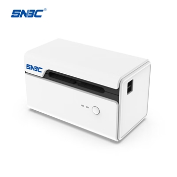 北洋（SNBC）小白豚快递打印机 USB 热敏标签便携快递面单打印机 一联电子面单条码不干胶打印机BTP-L730