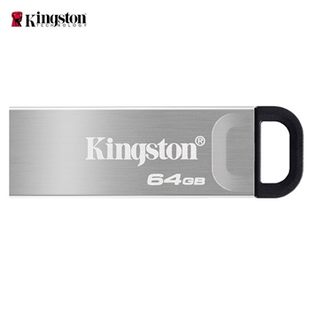 金士顿（Kingston）64GB USB 3.2 Gen 1 U盘 DTKN 大容量U盘 金属外壳 读速200MB/s 学习办公投标电脑车载通用