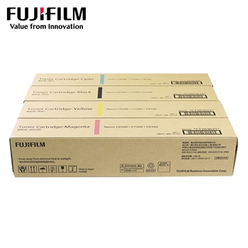富士胶片CT203619适用于C6580/C7580/C8180机型原装粉盒4色墨粉碳粉