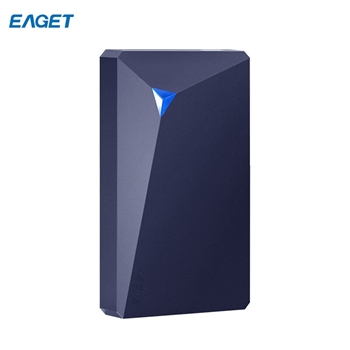 忆捷（EAGET）移动硬盘G100 USB3.0接口2.5英寸移动机械硬盘写入100M/S以上 时尚款