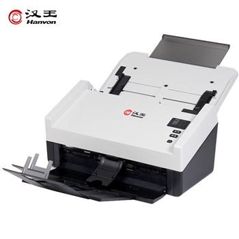 汉王（Hanvon）HW-6040A高速高清双面自动连续馈纸A4彩色办公文档发票扫描仪 支持国产系统